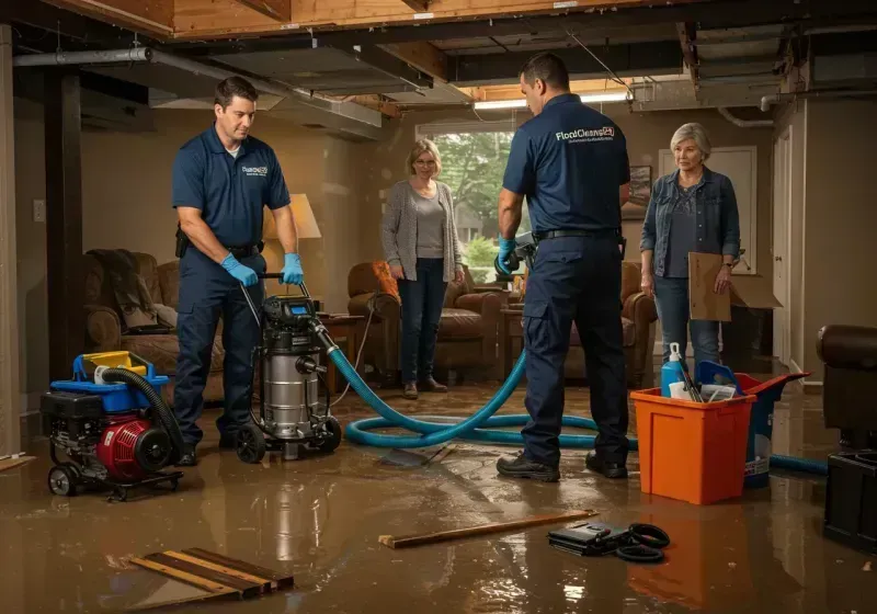 Basement Water Extraction and Removal Techniques process in Clarksville, TN